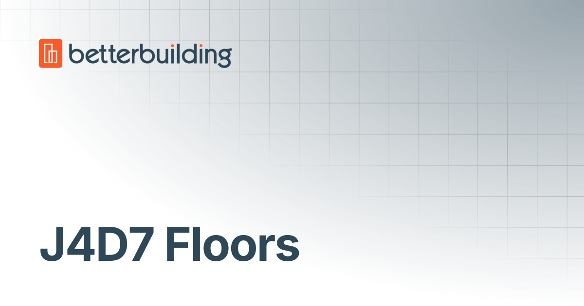 J4D7 Floors | Better Building Docs